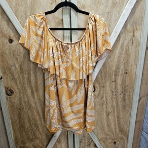New w/outvtags Lularoe 3xl Alana flounce top